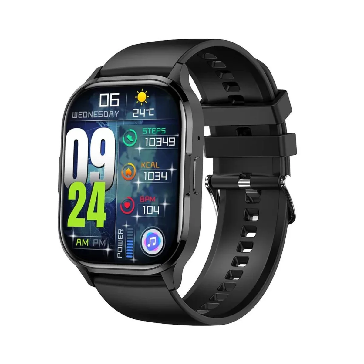 VIKUSHA V92Plus Smartwatch with 2.01-Inch AMOLED Display - Thumbnail 2