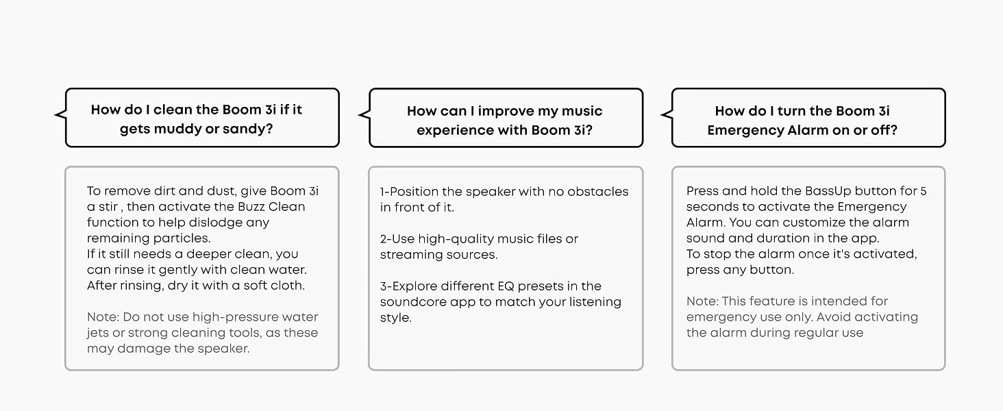 Soundcore Boom 3i 50W Portable Outdoor Bluetooth 5.3 Speaker, IP68, 16H - Image 24