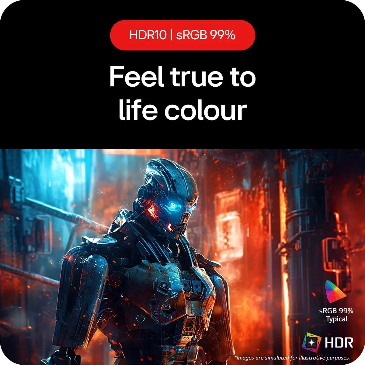 LG UltraGear 27GS75Q 27-inch QHD IPS Gaming Monitor, 200Hz, 1ms, HDR10, Black - Thumbnail 5