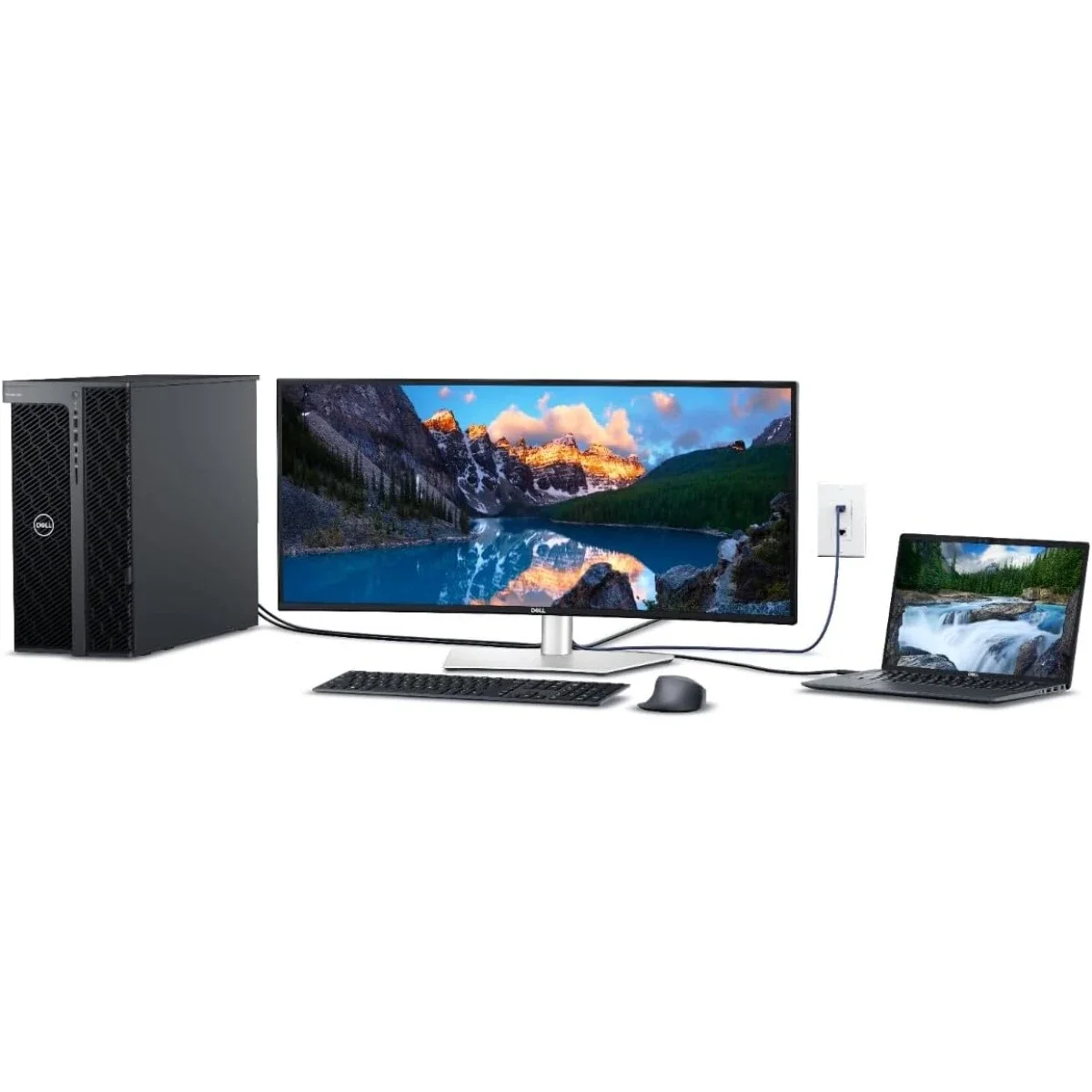 شاشة Dell UltraSharp U3425WE 34 إنش IPS منحنية Thunderbolt 4 هب بدقة 2K وتردد 120Hz وتغطية 100% Adobe RGB - Image 6