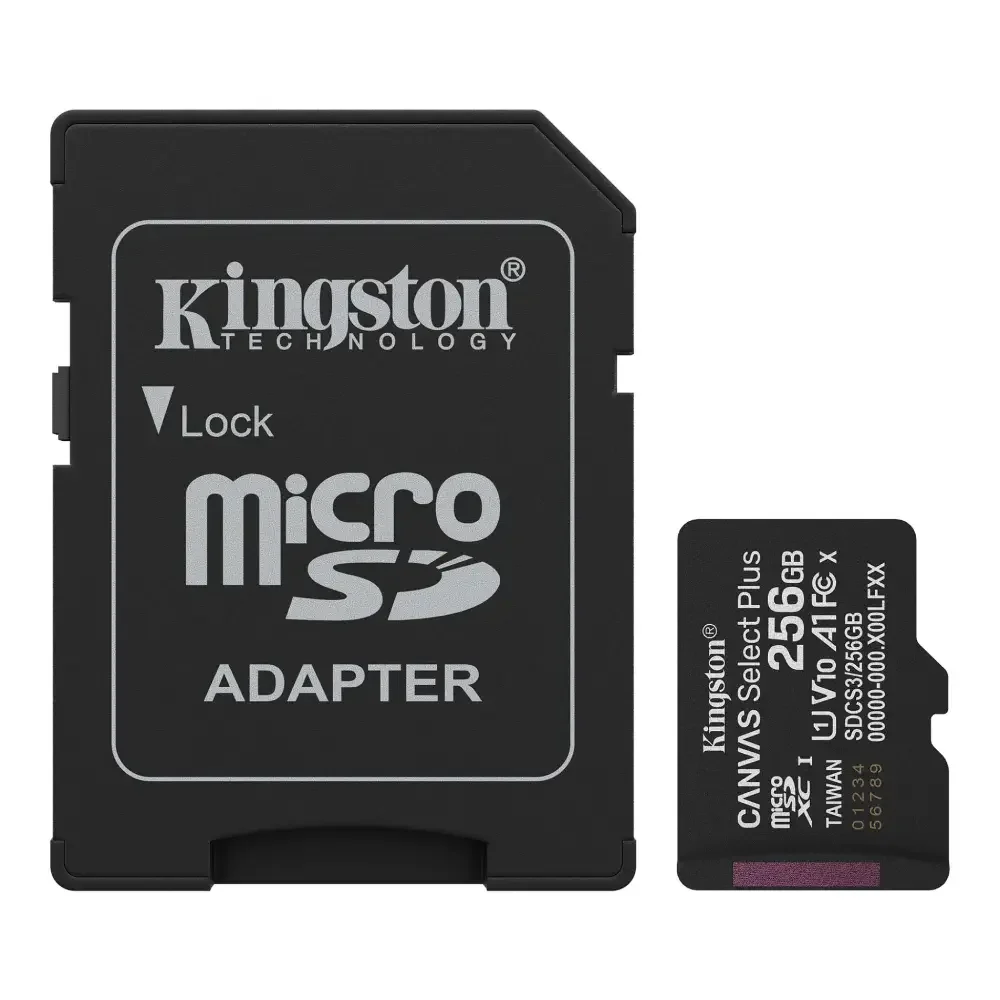 Kingston Canvas Select Plus 256GB microSD Memory Card – SDCS3/256GB - Image 2