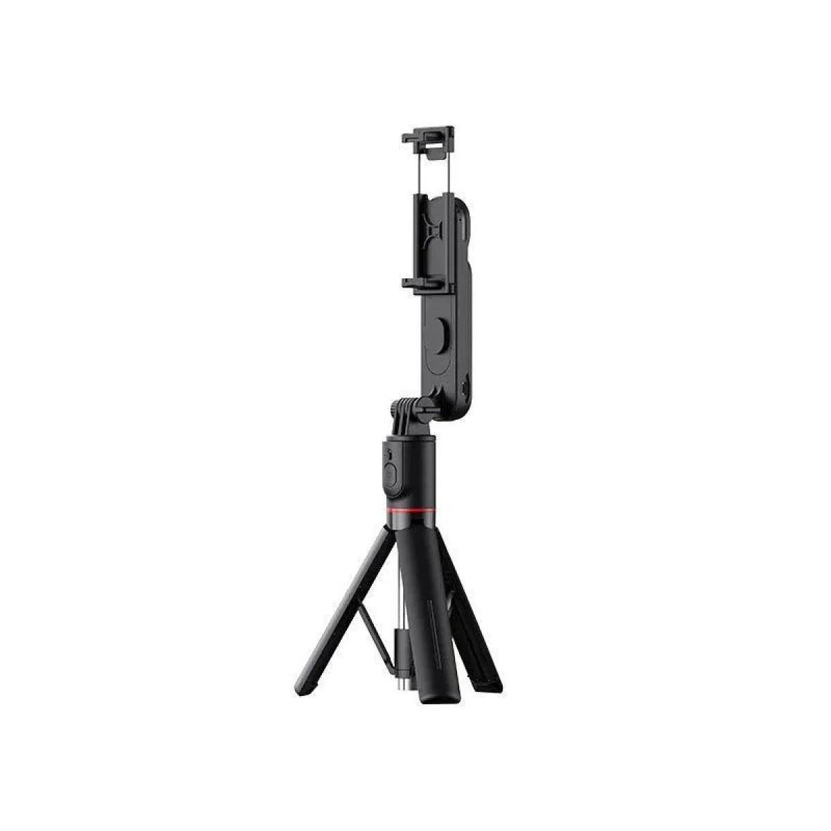 HAVIT ST7600 6-in-1 Selfie Stick Tripod with Bluetooth Remote and Fill Light - Black - Thumbnail 2