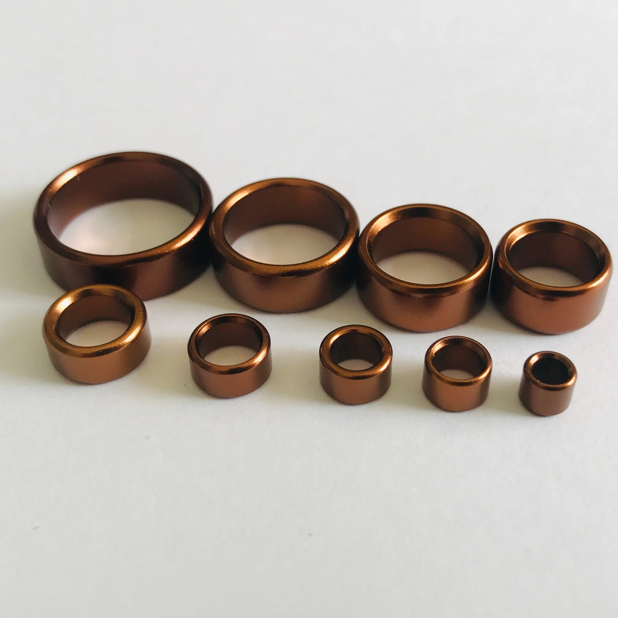 حجول طيور بنية قياس 2.7 - 25 قطعة - Image 9