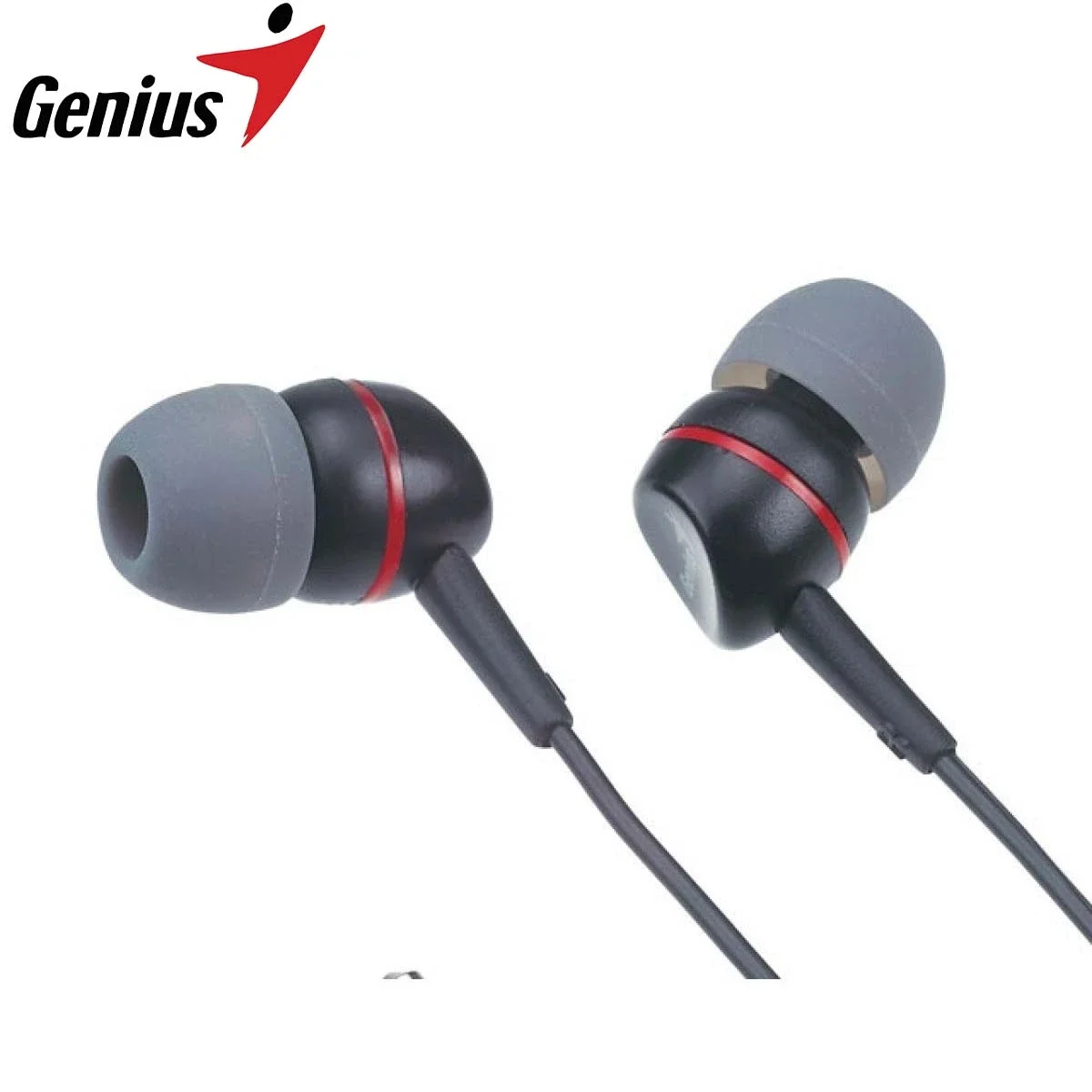 سماعات أذن Genius GHP-200A عازلة للضوضاء بمنفذ 3.5 مم - أسود