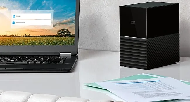 هارد ديسك خارجي مكتبي Western Digital WD My Book Duo 28TB ثنائي الفتحات RAID 0 USB 3.0 Type-C - Image 12