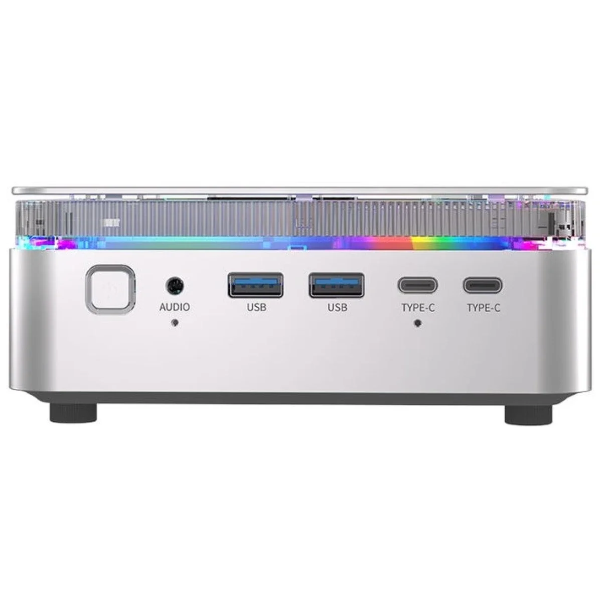 كمبيوتر صغير ACEMAGIC F3M (2025) Mini AI PC Barebone بمعالج Intel Core Ultra 7 155H لون Silver - Thumbnail 2