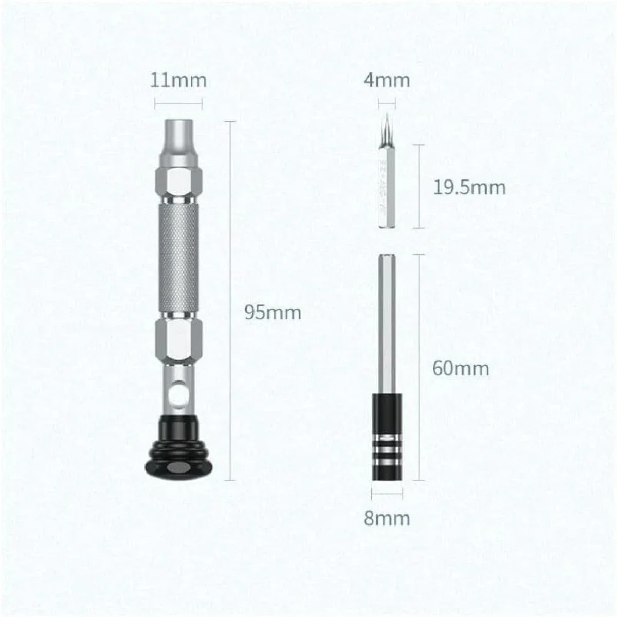 طقم مفكات Ugreen 80459 من سبائك الألومنيوم 38 في 1 - Image 2
