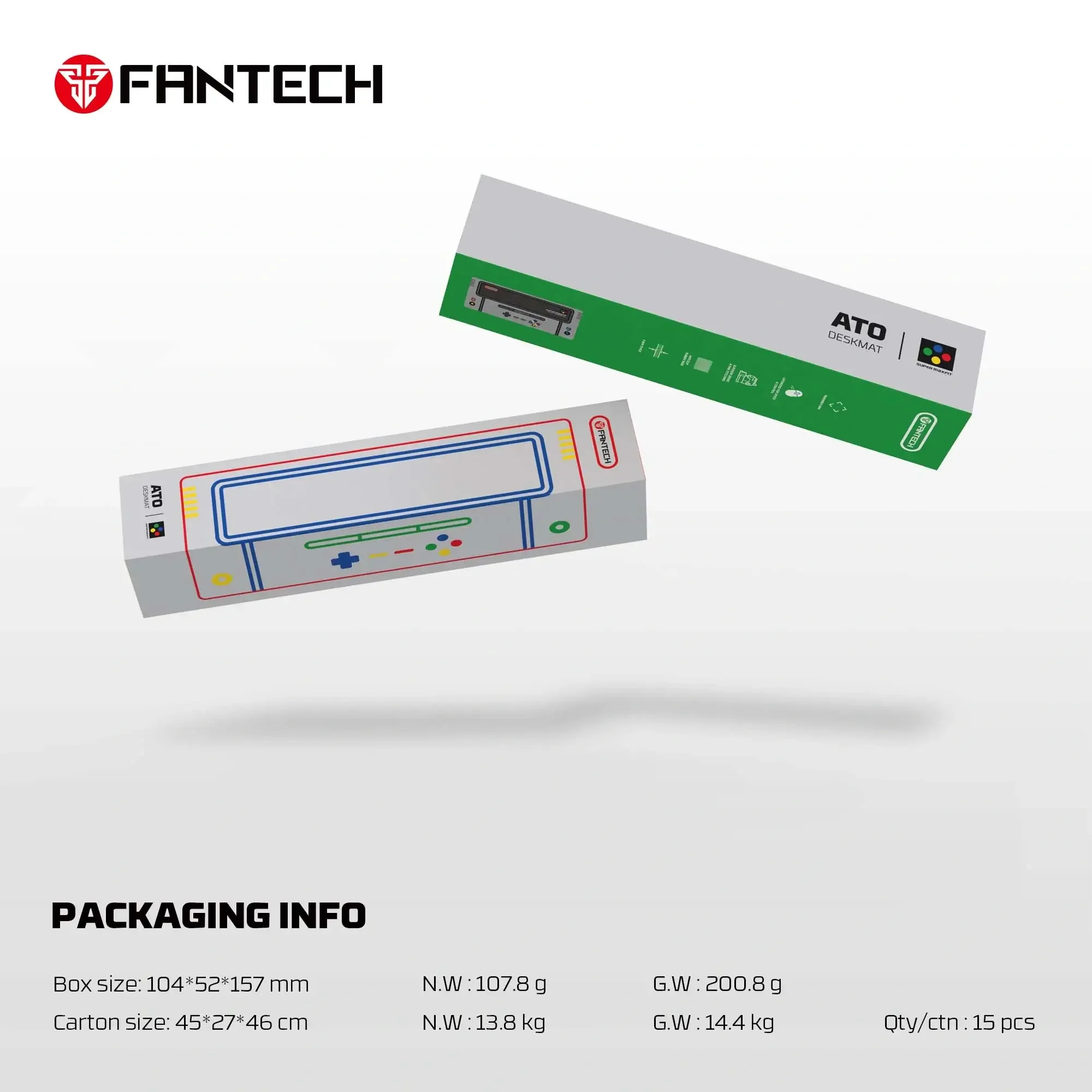 Fantech ATO MP905 Super Maxfit Deskmat Mouse Pad - Thumbnail 8