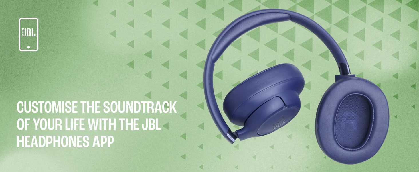 سماعات رأس JBL Tune 780 NC لاسلكية فوق الأذن بتقنية Bluetooth، أزرق - Image 14