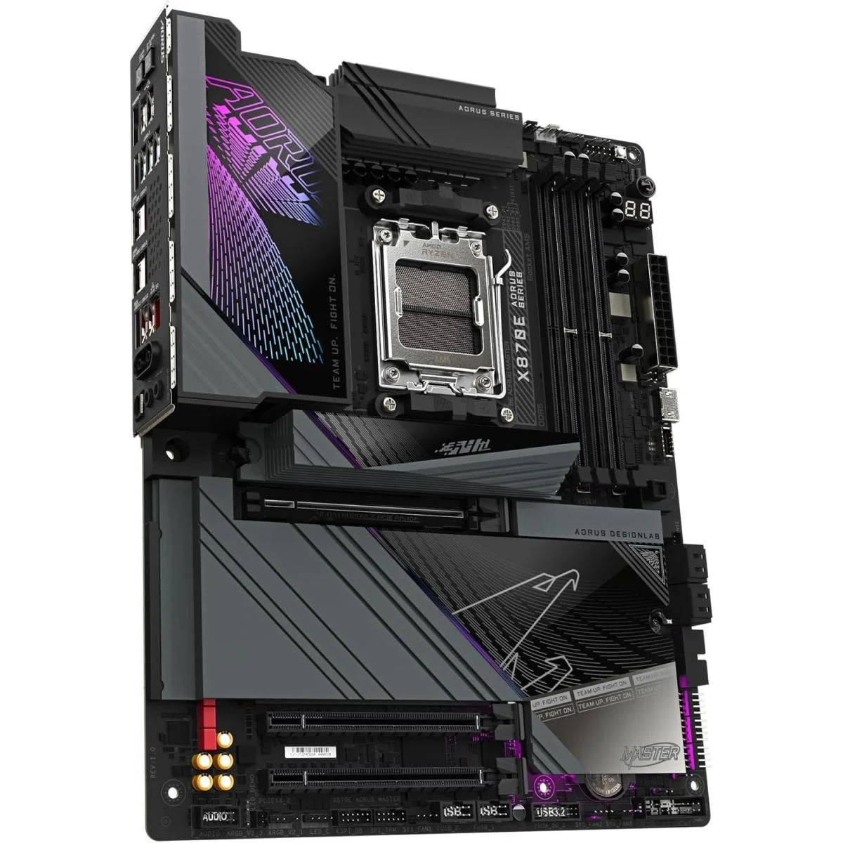 GIGABYTE X870E AORUS MASTER Wi-Fi 7 AM5 DDR5 PCIe 5.0 ATX Gaming Motherboard - Thumbnail 2