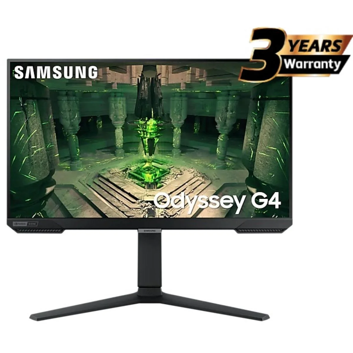 شاشة ألعاب Samsung Odyssey G4 27 إنش FHD IPS بتردد 240 هرتز وزمن استجابة 1 مللي ثانية