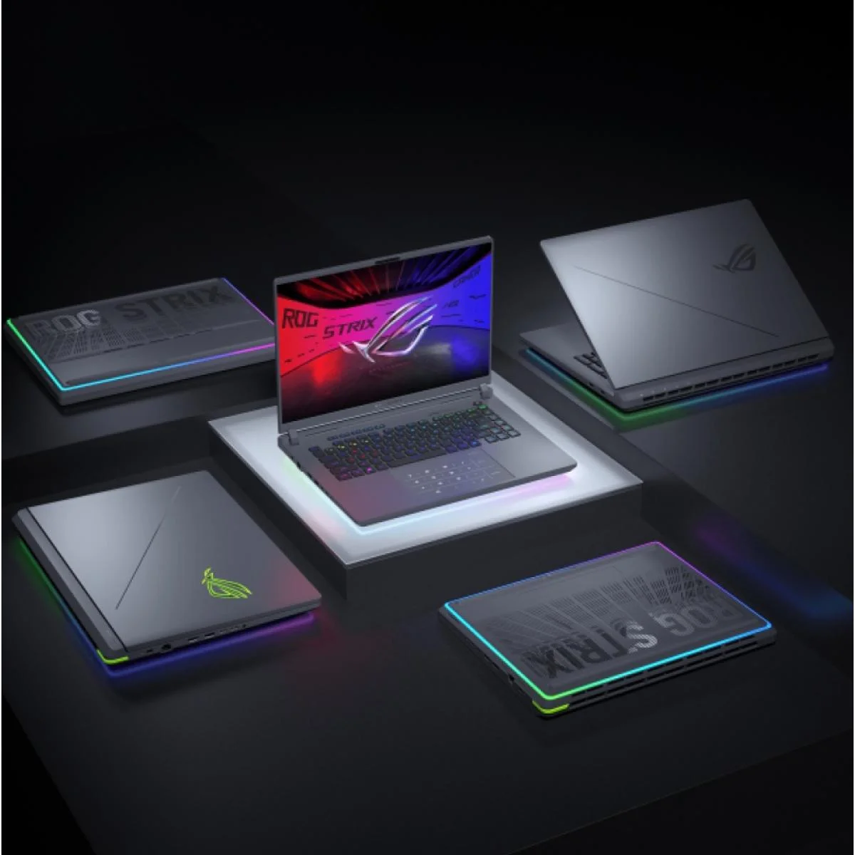 لابتوب ألعاب Asus G615 ROG Strix G16 (2025) 16 إنش FHD+ 165 هرتز، Ultra 9 275HX، RTX 5060، رام 32GB، SSD 2TB، أخضر Volt Green - Image 3