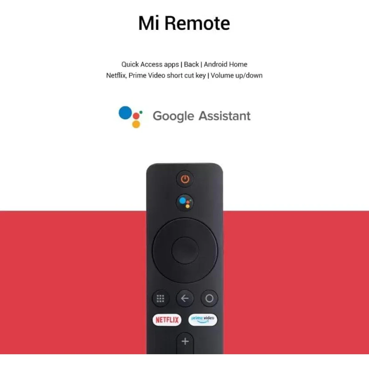 مشغل وسائط بث محمول Xiaomi Mi TV Stick بدقة 1080P، رام 1GB، سعة 8GB، أسود - Thumbnail 3