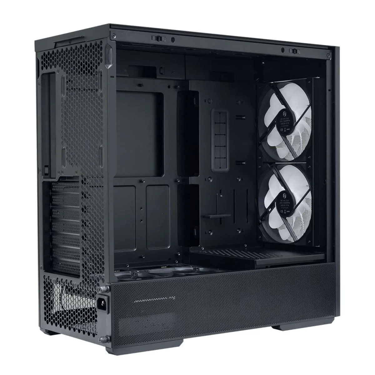 كيس ألعاب LIAN LI LANCOOL 207 (207RX) أسود ARGB ATX ميد تاور - Image 2