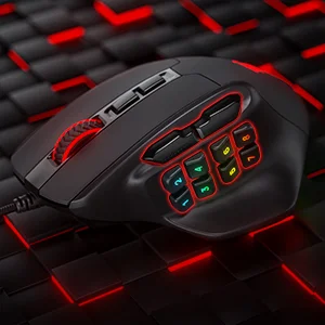 Redragon M811 Aatrox MMO Gaming Mouse, Wired RGB, 15 Programmable Buttons - Thumbnail 15