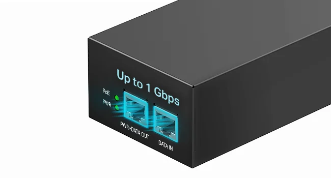 TP-LINK TL-PoE170S PoE++ Injector Gigabit Non-PoE to PoE Adapter 60W Black - Image 15