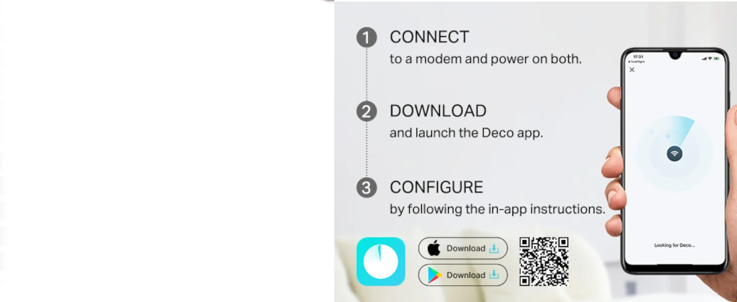 TP-LINK Deco X10 Whole Home Mesh Wi-Fi 6 System AX1500 3-Pack - Image 13
