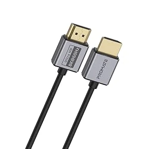 Promate PrimeLink8K-150 HDMI 2.1 Cable 1.5m 48Gbps 8K@60Hz eARC Black - Thumbnail 8