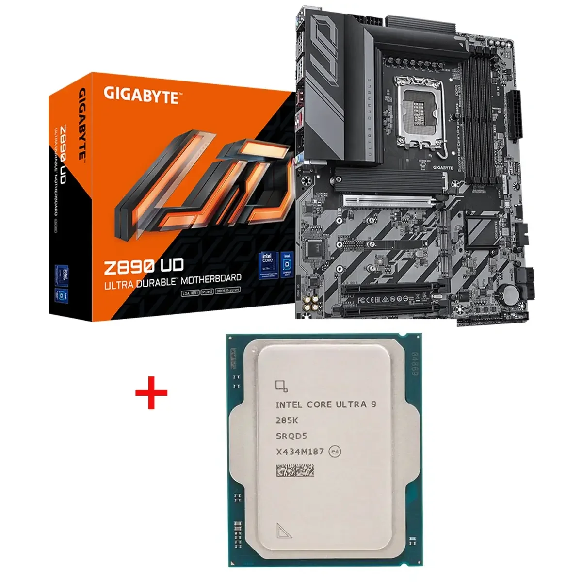 معالج Intel Core Ultra 9 285K ‏24 نواة مع لوحة أم Gigabyte Z890 UD DDR5 - حزمة - Thumbnail 2