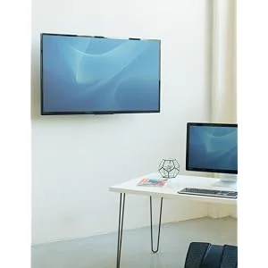 Fellowes Full Motion TV Wall Mount for Up to 55-Inch Monitors, 360° Rotation, Black - Thumbnail 7