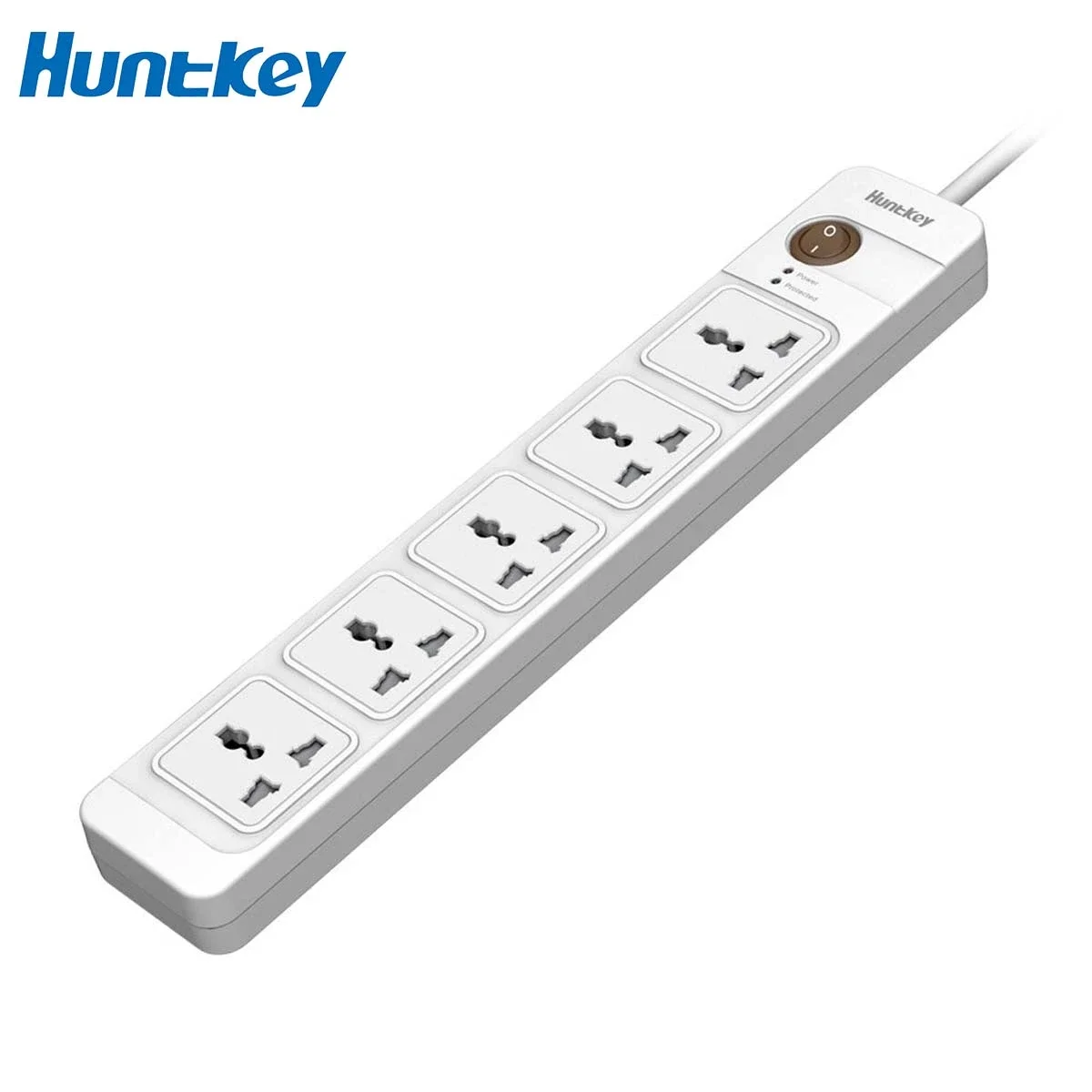 Huntkey MK 5-Outlet Power Extension, 13A, 5m Cable