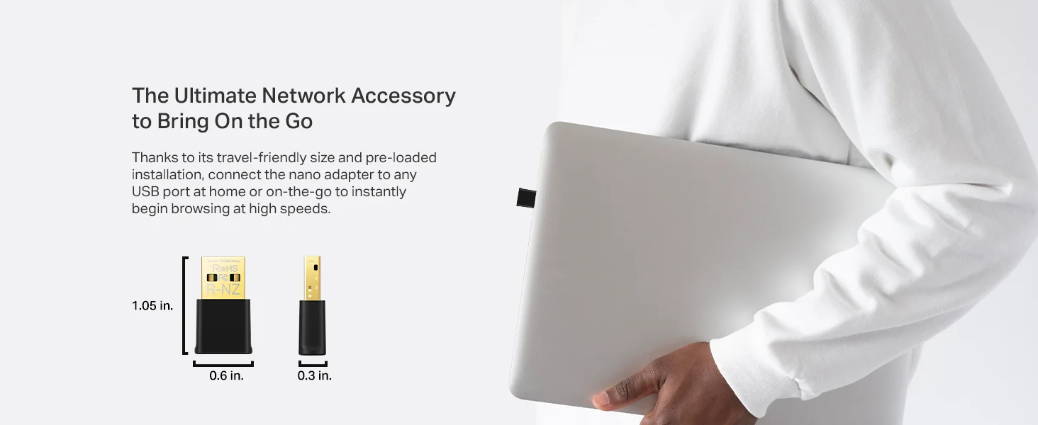 محول واي فاي USB TP-LINK AX1800 ثنائي النطاق Archer TX20U Nano - Thumbnail 14