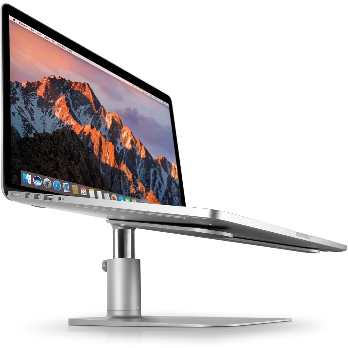 ستاند Twelve South HiRise قابل للتعديل ومريح للابتوب وMacBook - فضي