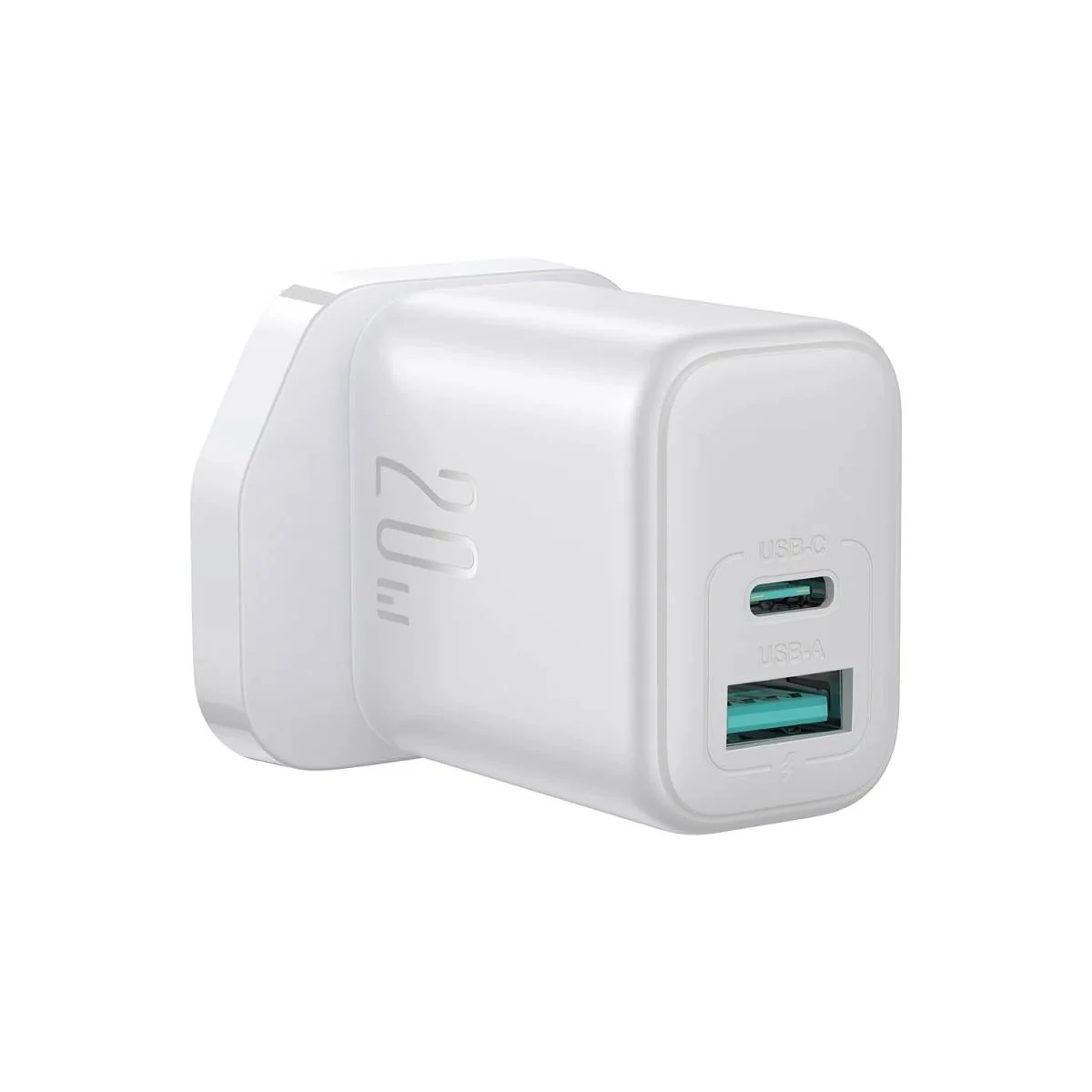 JOYROOM JR-TCF21 20W Dual-Port USB-C + USB-A Wall Charger - Image 4