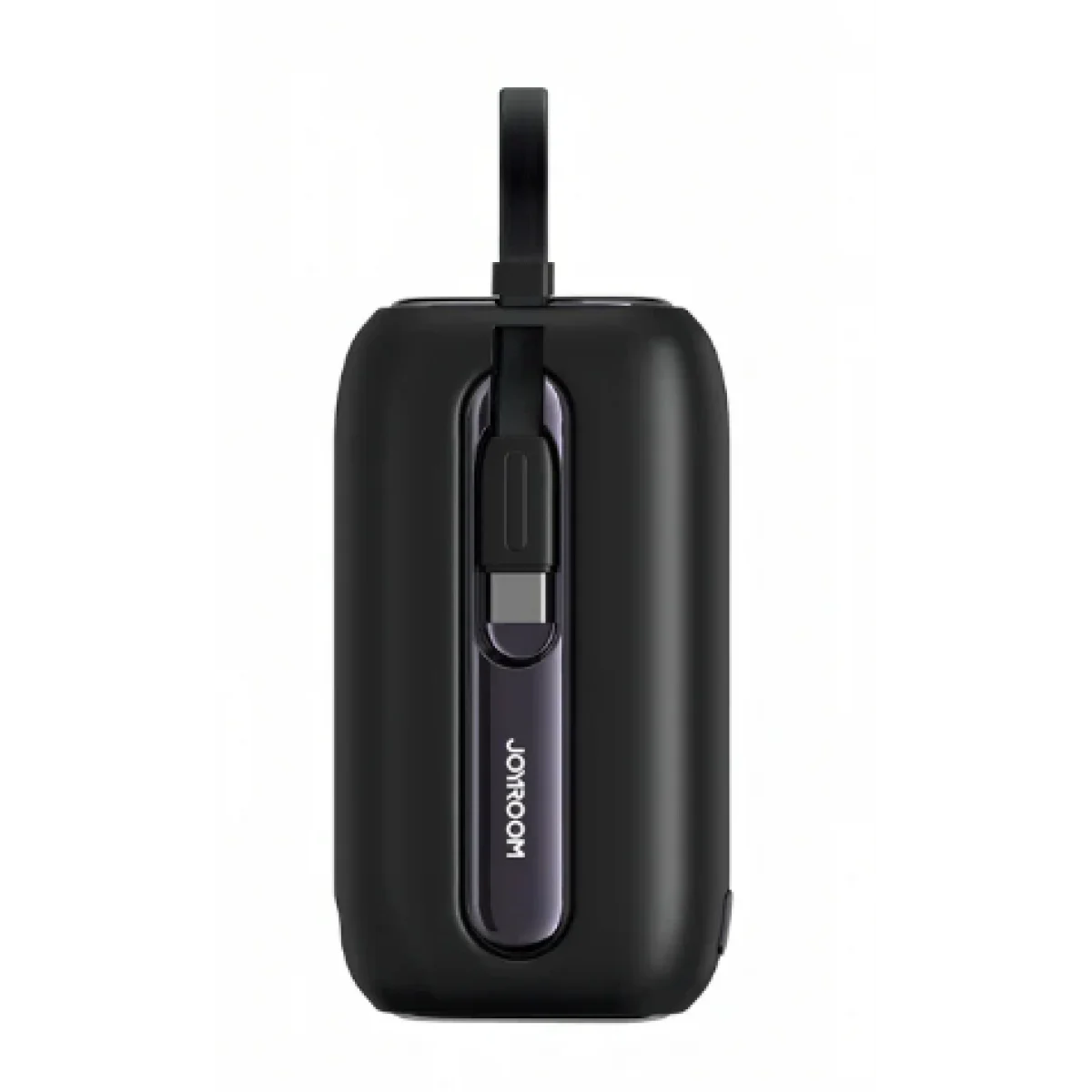 JOYROOM JR-L012/013 Colorful Series Mini Power Bank with Dual Cables 10000mAh - Black - Thumbnail 2