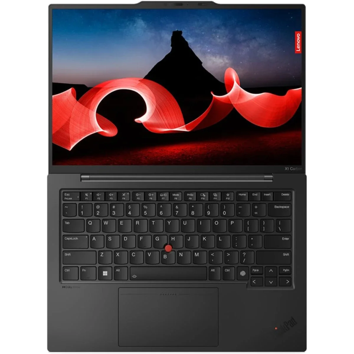 Lenovo ThinkPad X1 Carbon Gen 12 14-inch Touch Laptop, Intel Core Ultra 7 155U, 32GB RAM, 1TB SSD, Black - Image 8