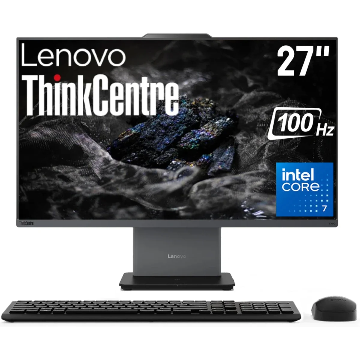 Lenovo ThinkCentre Neo 50a Gen 5 27 Inch All-in-One PC Core 7 240H 16GB RAM 512GB SSD