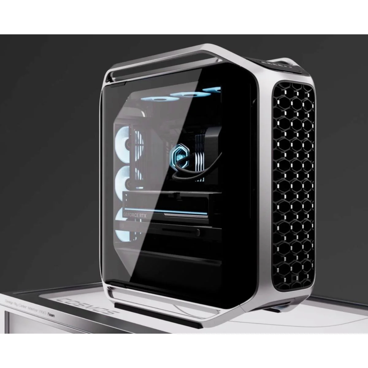 Cooler Master COSMOS ALPHA 2025 Black E-ATX Full Tower PC Case with Tempered Glass - Thumbnail 3