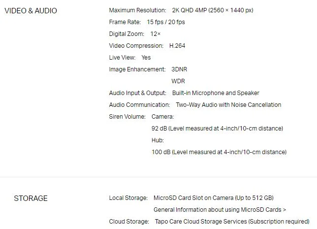 نظام كاميرات مراقبة TP-LINK Tapo C420S2 v1.2 خارجي بدون أسلاك – كاميرتان - Image 12