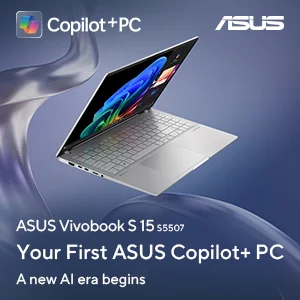 لابتوب Asus Vivobook S 15 OLED بمعالج Snapdragon X Elite X1E 78 100 وذاكرة 16GB DDR5X وشاشة 15.6 إنش 3K بتردد 120Hz - Thumbnail 12
