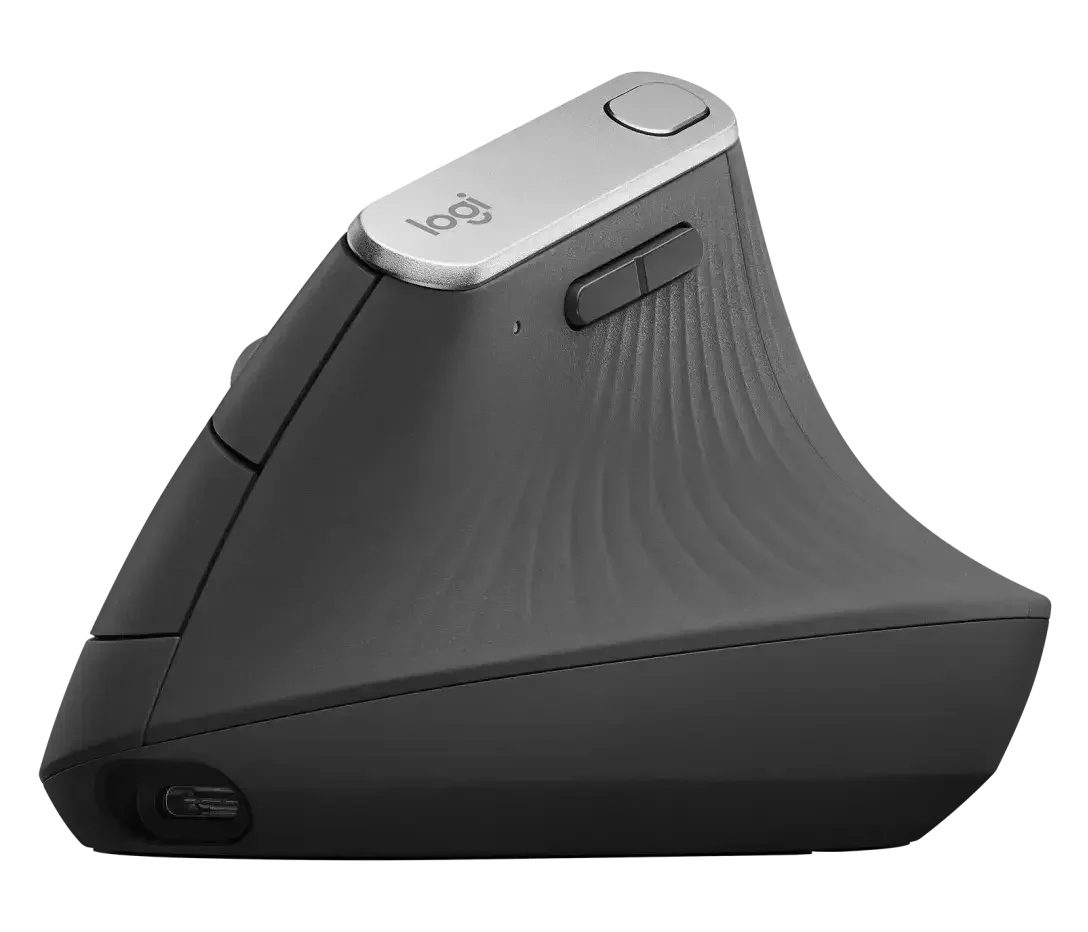 Logitech MX Vertical Advanced Ergonomic Wireless Mouse - Image 4