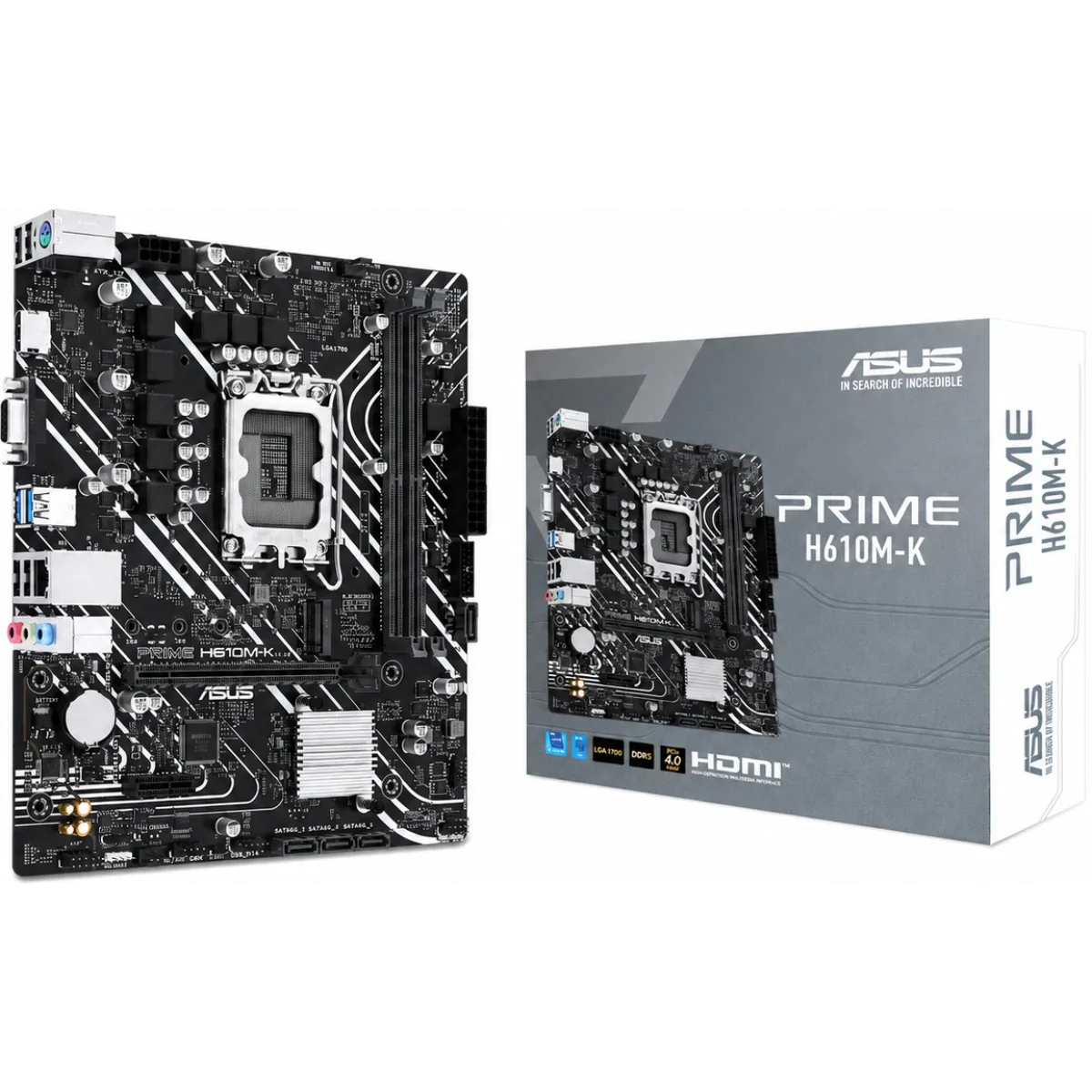 لوحة أم Asus Prime H610M-K DDR5 Micro-ATX LGA 1700 - Image 1