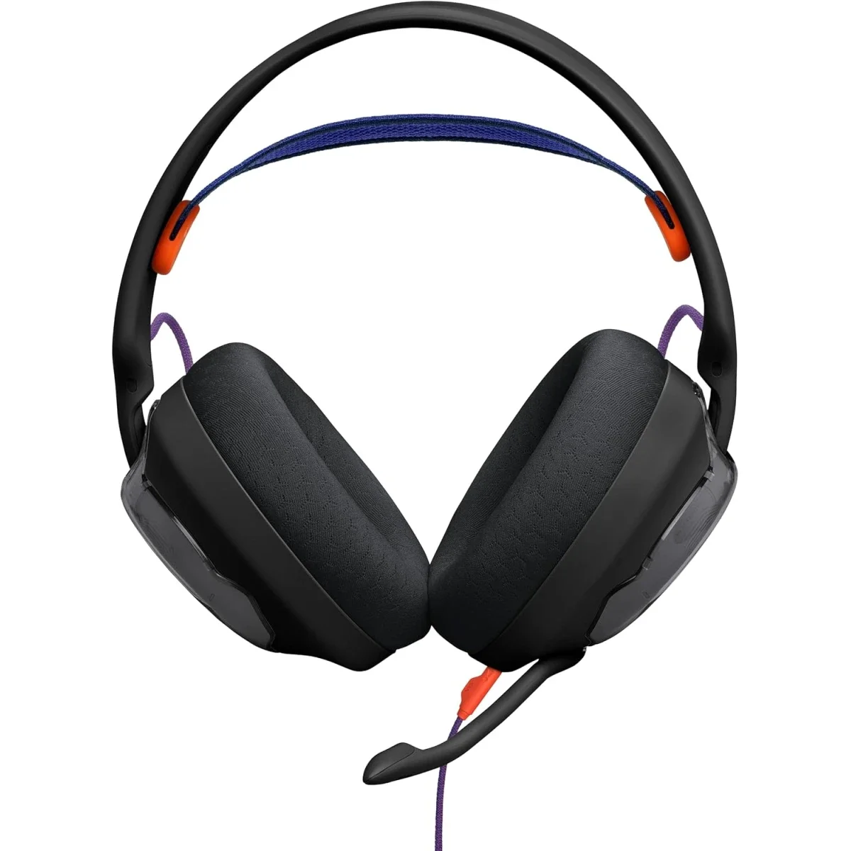 سماعة رأس ألعاب JBL Quantum 255 سلكية فوق الأذن بكابل 3.5 مم، أسود - Image 2