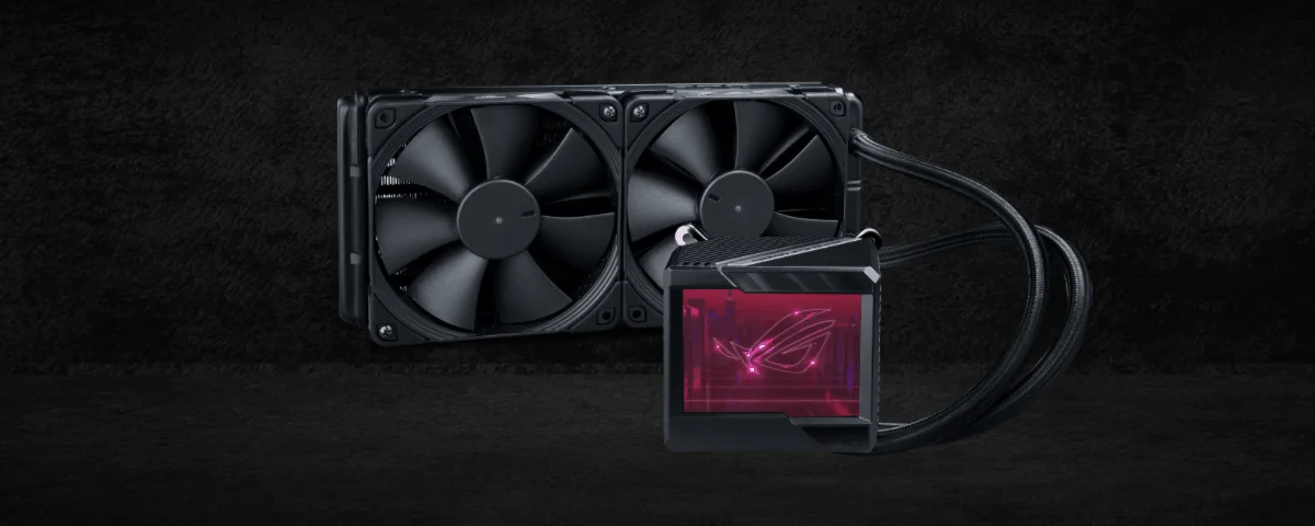 مبرد سائل للمعالج Asus ROG Ryujin II 240 AIO مع راديتر 240mm وشاشة LCD مقاس 3.5 إنش - Image 8