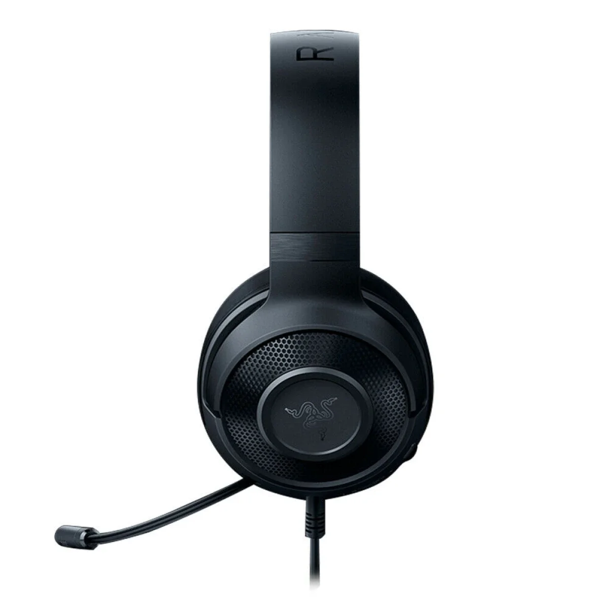 سماعة ألعاب Razer Kraken X Lite خفيفة للغاية بصوت محيطي 7.1 أسود - Thumbnail 3
