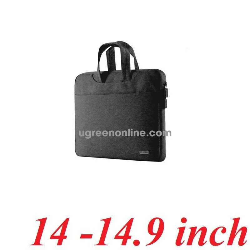 Ugreen LP516 Laptop Carry Case 14 Inch Water Resistant Soft Padded Black - Thumbnail 2