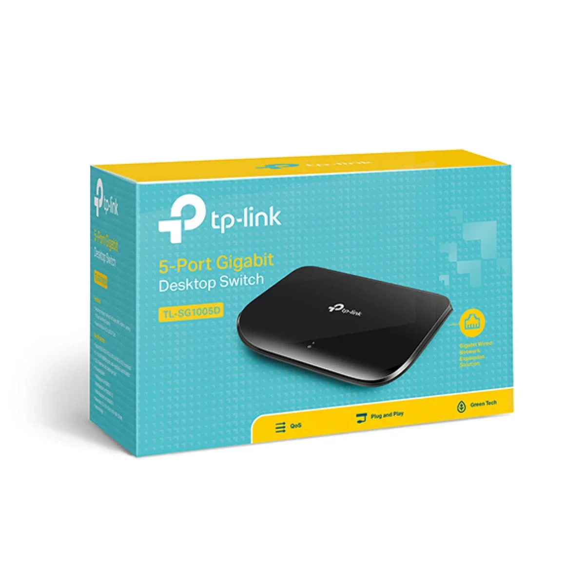 TP-LINK TL-SG1005D 5-Port Gigabit Desktop Switch - Thumbnail 5