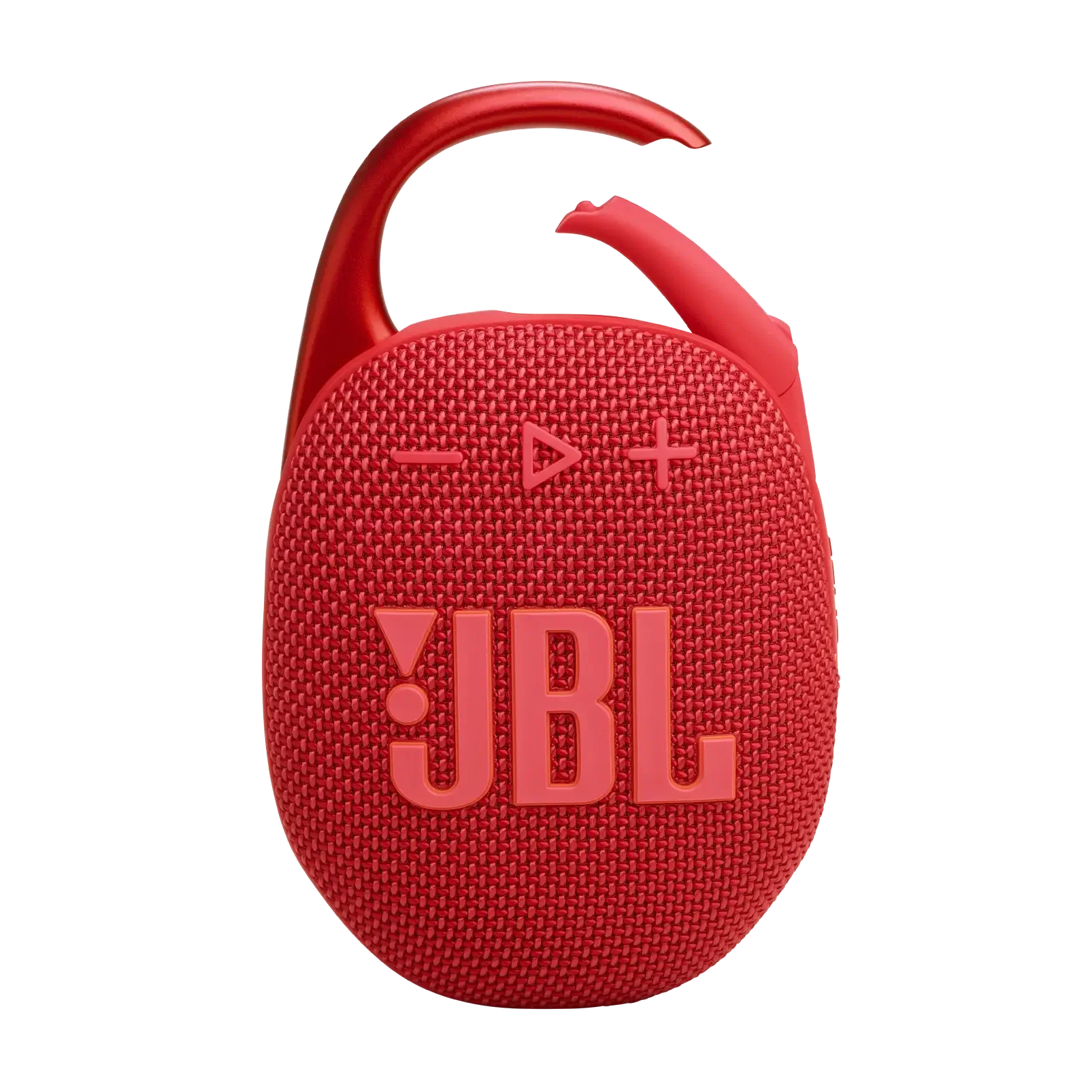 سماعة (سبيكر) بلوتوث محمولة مع بطارية تدوم حتى 12 ساعة  نوع JBL Clip 5 باللون الأحمر - مقاومة للماء والغبار - Thumbnail 5