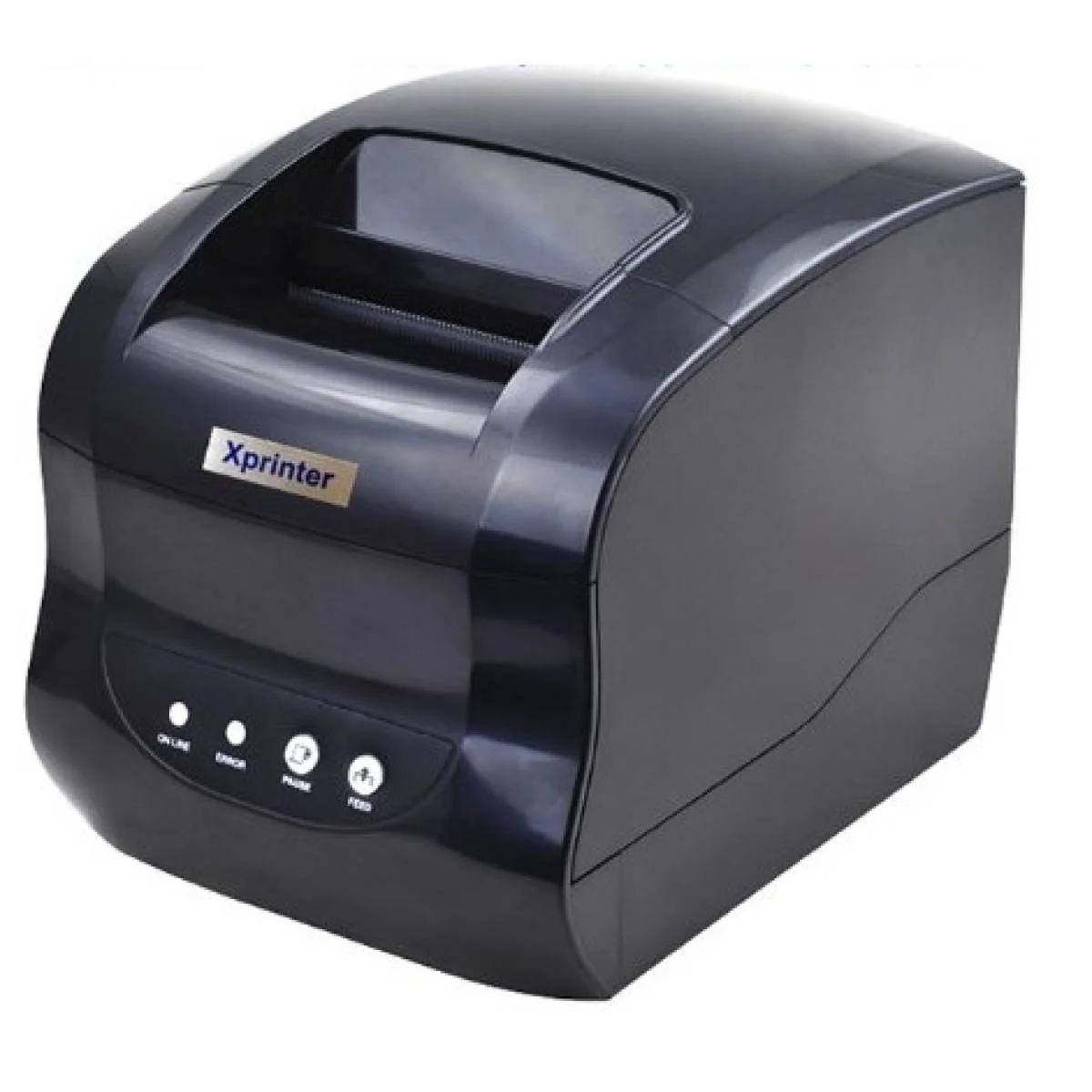 طابعة ملصقات وفواتير حرارية مباشرة Xprinter XP-365B 3 إنش، 203dpi، بسرعة 220mm/s، USB وBluetooth