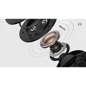 سماعات رأس HONOR CHOICE VZ Sport Mate بلوتوث أسود ROS-ME01 - Image 4