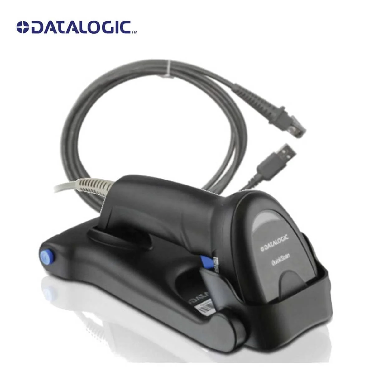 ماسح باركود سلكي Datalogic QD2220-BKK1S QuickScan 2200 أحادي البعد مع USB-C - Image 4