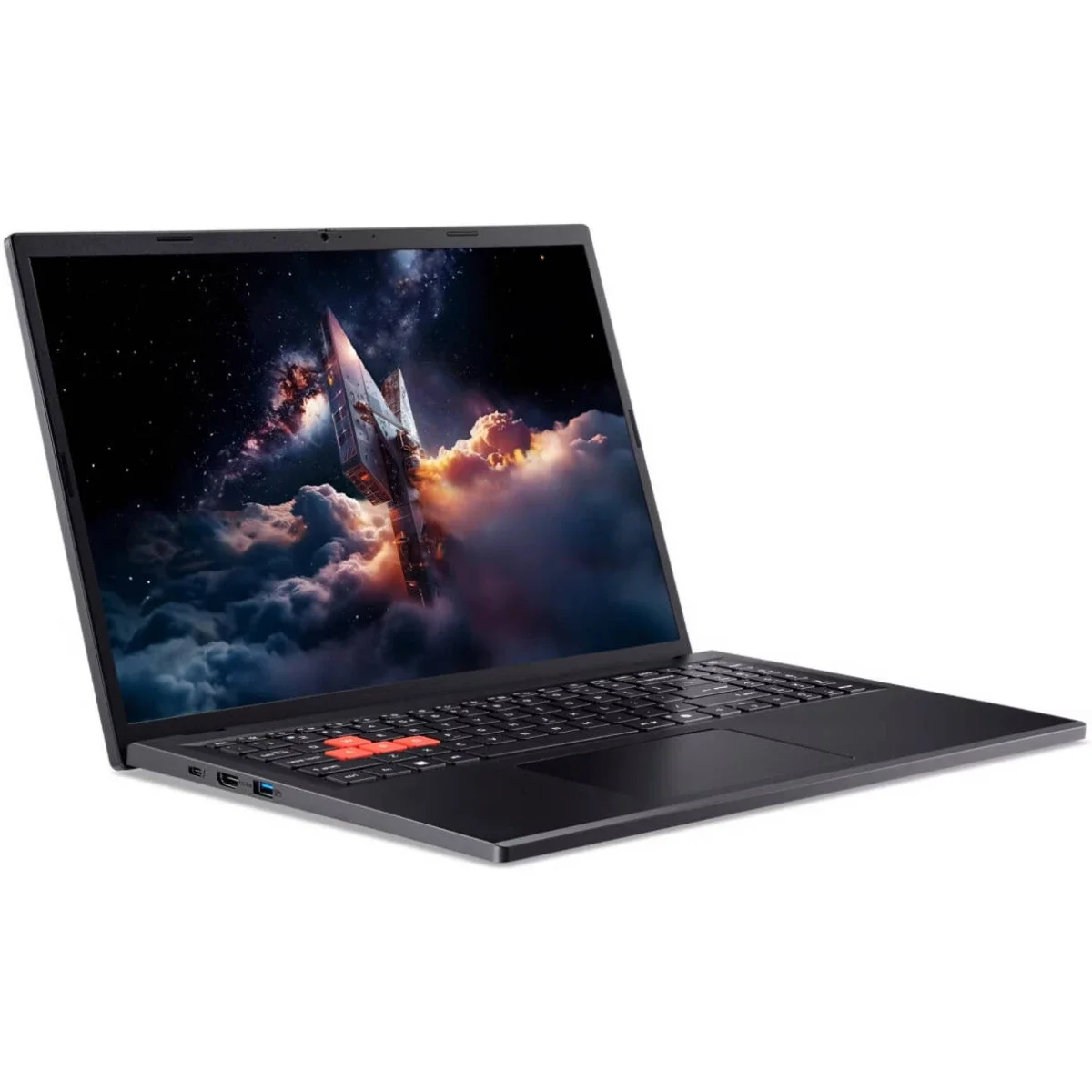 Acer Nitro Lite 16 NL16-71G-76UF Gaming Laptop 16.0-inch FHD 180Hz Core i7-13620H RTX 3050 16GB RAM 512GB SSD Black - Thumbnail 2