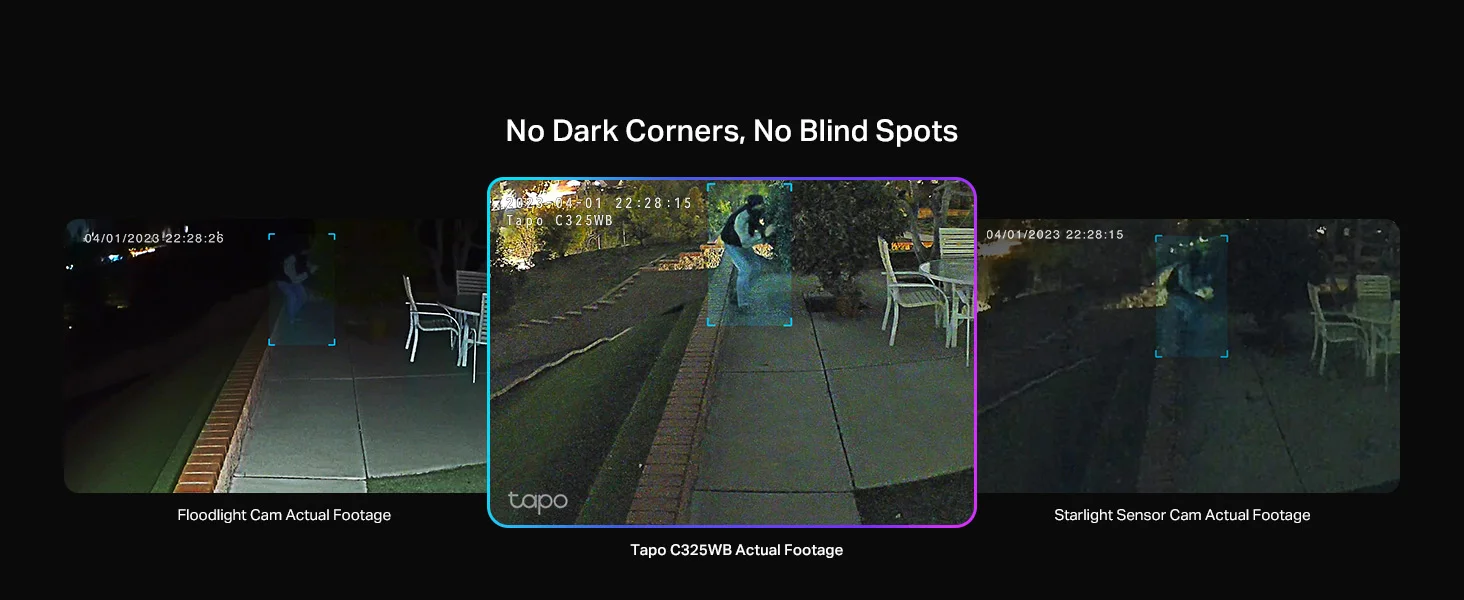 TP-LINK Tapo ColorPro C325WB 2K QHD Outdoor Security Camera with Person, Pet & Vehicle Detection - Image 10