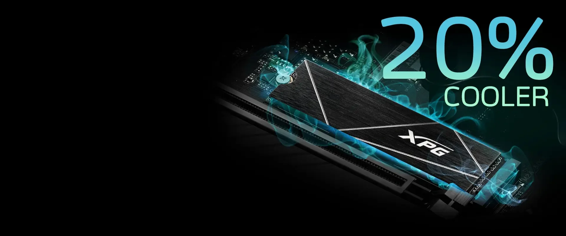 هارديسك  داخلي سعة 1 تيرابايت - SSD ADATA XPG GAMMIX S70 BLADE  - Thumbnail 4