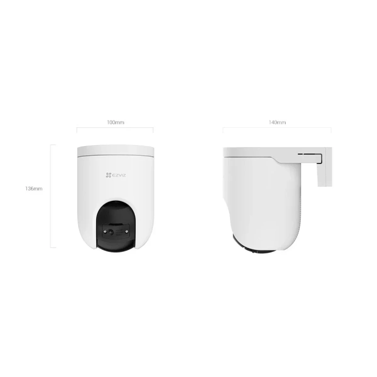 Ezviz H8c 4G LTE Smart Outdoor Pan & Tilt Camera, 2K Color Night Vision - Thumbnail 2
