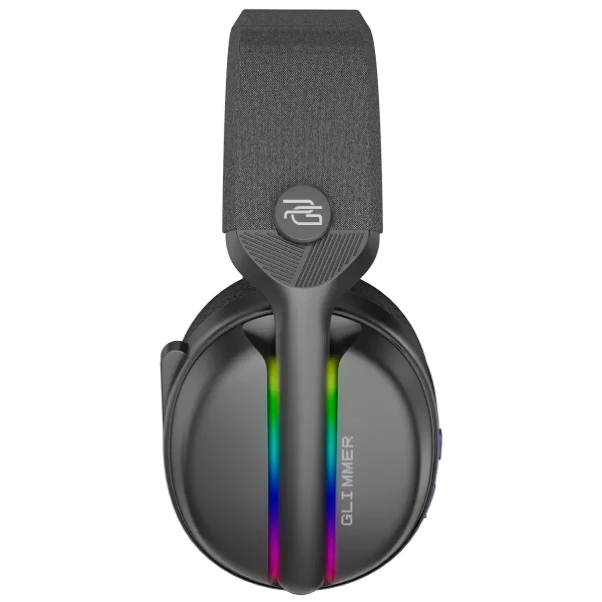 Proove Glimmer Dual-Wireless RGB Gaming Headset, Black/Purple (WHGL00022016) - Thumbnail 5
